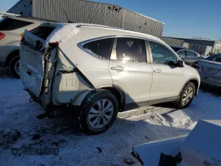 2012 Honda CR-V EX-L with VIN 5J6RM4H70CL049717, listed as a Copart auction lot 88761795 with 134,588 mi miles and Salvage Title. Bid and sale history available at DreamBid. Image 3.