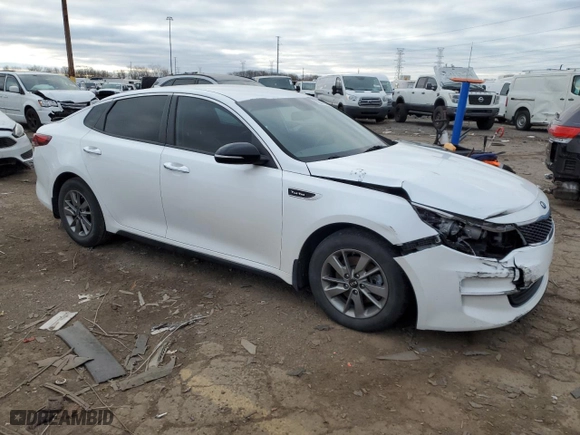 2017 Kia Optima LX 1.6T with VIN 5XXGT4L15HG170639, listed as a Copart auction lot 53292465 with 158,375 mi miles and Clean Title. Bid and sale history available at carsss.com. Image 4.