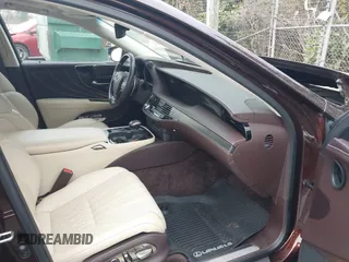 2018 Lexus LS with VIN JTHB5LFF5J5003051, listed as a IAAI auction lot 41843702 with 29,026 mi miles. Bid and sale history available at carsss.com. Image 5.