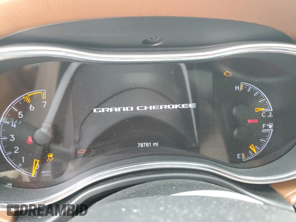 2019 Jeep Grand Cherokee Summit with VIN 1C4RJFJT7KC619521, listed as a Copart auction lot 71671514 with 78,761 mi miles and Salvage Title. Bid and sale history available at carsss.com. Image 9.