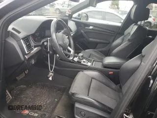 2021 Audi SQ5 Premium Plus with VIN WA1B4AFY9M2022325, listed as a Copart auction lot 50020205 with 57,836 mi miles and Salvage Title. Bid and sale history available at carsss.com. Image 7.