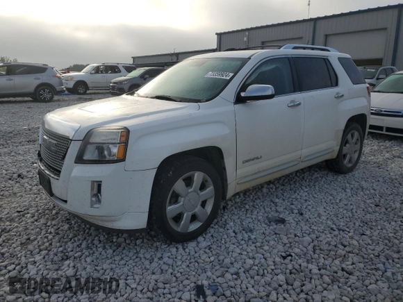 2013 GMC Terrain Denali with VIN 2GKFLYE31D6180867, listed as a Copart auction lot 73359924 with 87,218 mi miles and Clean Title. Bid and sale history available at DreamBid. Image 1.