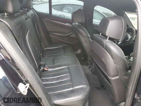 2017 BMW 5 Series 540i with VIN WBAJE5C3XHG917391, listed as a Copart auction lot 48715465 with 70,781 mi miles and Salvage Title. Bid and sale history available at carsss.com. Image 10.