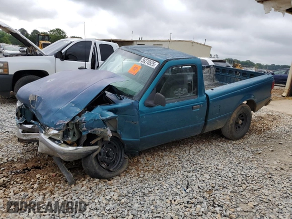 1993 Ford Ranger Splash with VIN 1FTCR10A2PUD69950, listed as a Copart auction lot 56270525 with 65,731 mi miles and Salvage title. Bid and sale history available at DreamBid. Image 1.