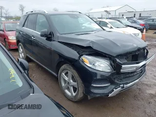 2018 Mercedes-Benz GLE 350 with VIN 4JGDA5HB8JB122110, listed as a IAAI auction lot 42018295 with 153,624 mi miles and . Bid and sale history available at DreamBid. Image 1.