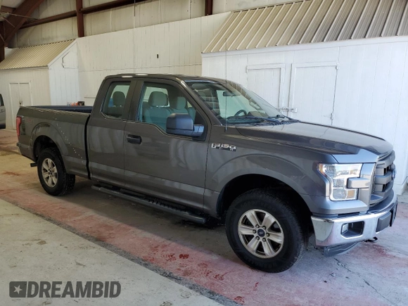2016 Ford F-150 XLT with VIN 1FTEX1E87GFC66337, listed as a Copart auction lot 60286745 with 150,973 mi miles and Salvage title. Bid and sale history available at DreamBid. Image 4.
