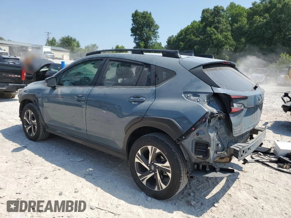2024 Subaru Crosstrek Premium with VIN JF2GUADC5R8211322, listed as a Copart auction lot 61640715 with 42,425 mi miles and Salvage title. Bid and sale history available at DreamBid. Image 2.