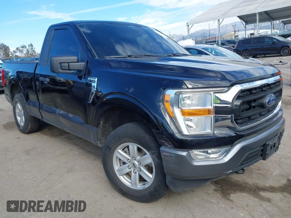 2022 Ford F-150 XL with VIN 1FTMF1E56NKE03194, listed as a IAAI auction lot 41620978 with 76,689 mi miles and . Bid and sale history available at DreamBid. Image 1.