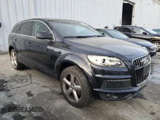 2011 Audi Q7 S line with VIN WA1DGAFE0BD002102, listed as a Copart auction lot 87597645 with 101,717 mi miles and Clean title. Bid and sale history available at DreamBid. Image 4.