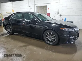 2016 Acura TLX Technology with VIN 19UUB3F57GA004410, listed as a Copart auction lot 49732025 with 71,026 mi miles and Salvage title. Bid and sale history available at DreamBid. Image 4.