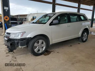 2013 Dodge Journey American Value z VIN 3C4PDCAB5DT656997, wystawiony jako Copart lot #57123565 z przebiegiem 201 799 mil mil oraz Szkoda całkowita • Salvage title. Historia ofert i sprzedaży dostępna na DreamBid. Obrazek 1.