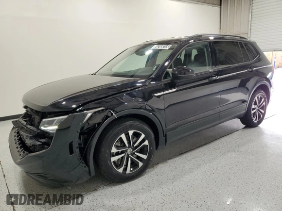 2024 Volkswagen Tiguan S with VIN 3VVRB7AX2RM211296, listed as a Copart auction lot 64245315 with 8,911 mi miles and Non repairable. Bid and sale history available at DreamBid. Image 1.