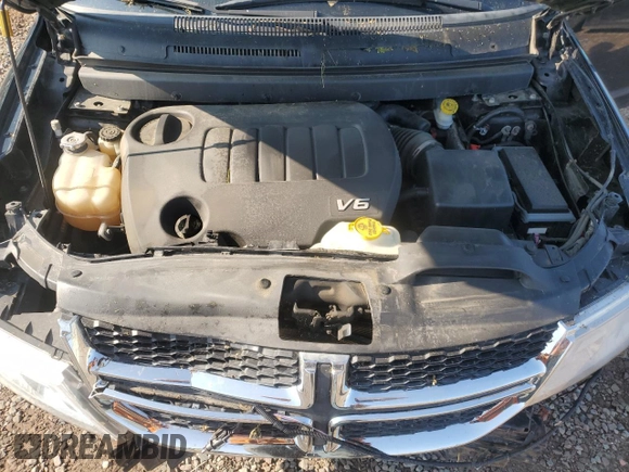 2017 Dodge Journey SXT with VIN 3C4PDDBG8HT525147, listed as a Copart auction lot 63270795 with 169,369 mi miles and Salvage title. Bid and sale history available at DreamBid. Image 12.