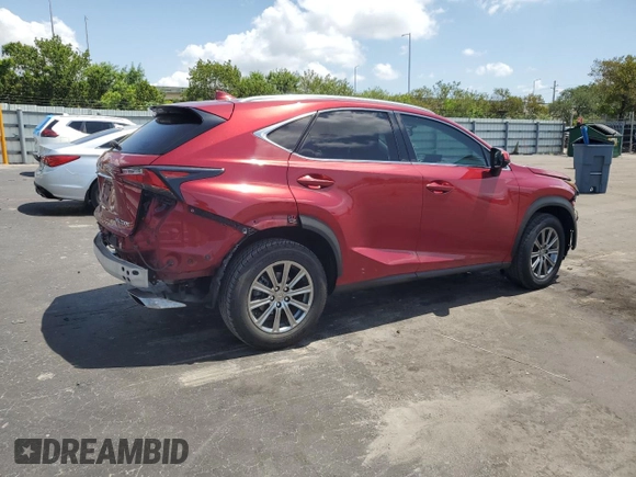 2017 Lexus NX 200t z VIN JTJYARBZ8H2054241, wystawiony jako Copart lot #56980475 z przebiegiem 97 173 mil mil oraz Szkoda całkowita • Salvage title. Historia ofert i sprzedaży dostępna na DreamBid. Obrazek 3.