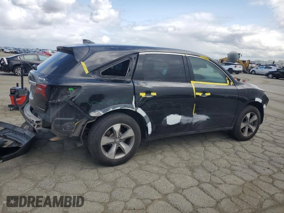 2014 Acura MDX z VIN 5FRYD3H21EB008856, wystawiony jako Copart lot #50811255 z przebiegiem 178 588 mil mil oraz Szkoda całkowita • Salvage title. Historia ofert i sprzedaży dostępna na DreamBid. Obrazek 3.
