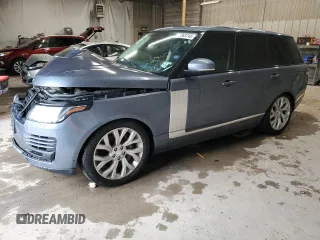 2021 Land Rover Range Rover Westminster with VIN SALGS2RU8MA426067, listed as a Copart auction lot 57363745 with 36,850 mi miles and Salvage title. Bid and sale history available at DreamBid. Image 1.
