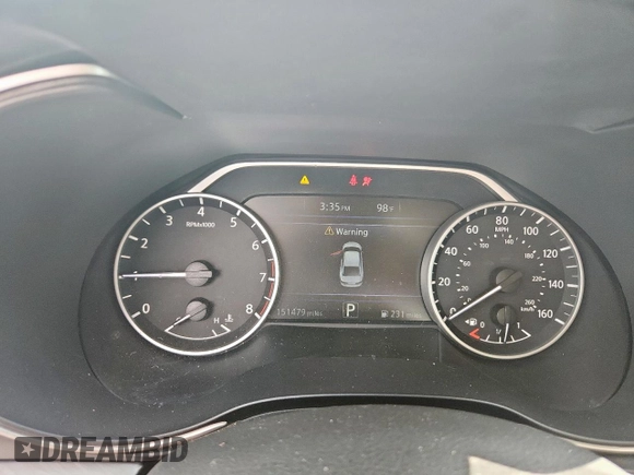 2016 Nissan Maxima Platinum with VIN 1N4AA6AP0GC429198, listed as a Copart auction lot 62066505 with 151,479 mi miles and Salvage title. Bid and sale history available at DreamBid. Image 9.