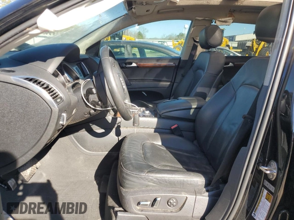 2015 Audi Q7 Premium Plus with VIN WA1LMAFE1FD019761, listed as a Copart auction lot 46845735 with 126,616 mi miles and Salvage title. Bid and sale history available at DreamBid. Image 7.