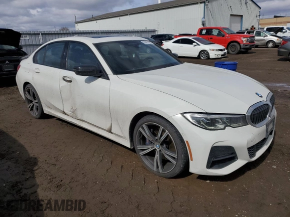 2019 BMW 3 Series 330i xDrive with VIN WBA5R7C51KAJ83334, listed as a Copart auction lot 50067505 with 104,019 mi miles and Clean Title. Bid and sale history available at carsss.com. Image 4.