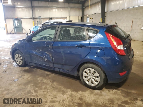 2017 Hyundai Accent SE with VIN KMHCT5AE9HU339528, listed as a Copart auction lot 51788745 with 79,291 mi miles and Salvage Title. Bid and sale history available at DreamBid. Image 2.