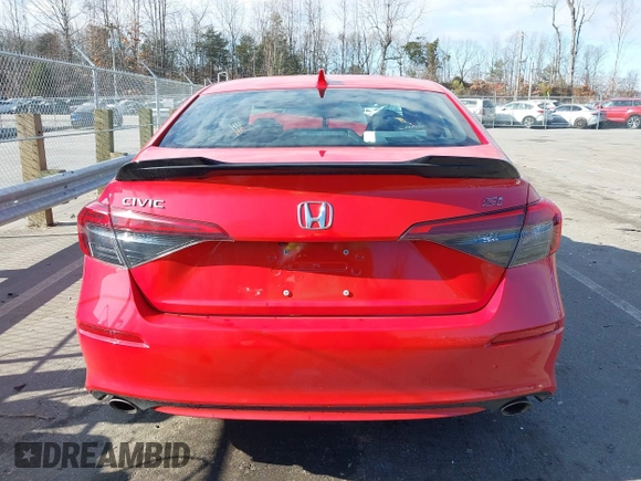 2024 Honda Civic Si z VIN 2HGFE1E56RH475619, wystawiony jako IAAI lot #41226918 z przebiegiem Nie podano mil oraz . Historia ofert i sprzedaży dostępna na DreamBid. Obrazek 16.