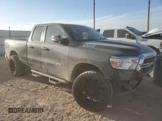 2020 Ram 1500 Big Horn with VIN 1C6RREBT2LN139160, listed as a Copart auction lot 45649495 with 129,247 mi miles and Salvage title. Bid and sale history available at DreamBid. Image 4.