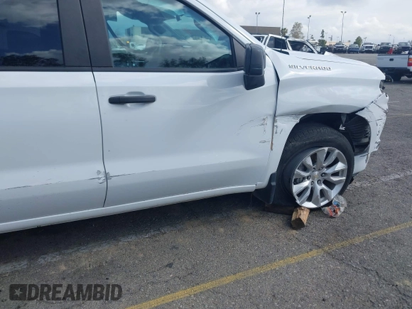 2022 Chevrolet Silverado 1500 Custom with VIN 1GCPABEK1NZ531213, listed as a IAAI auction lot 41915039 with 39,940 mi miles and . Bid and sale history available at DreamBid. Image 17.