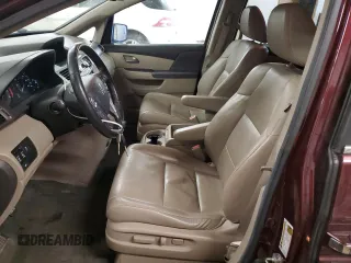 2013 Honda Odyssey EX-L with VIN 5FNRL5H60DB047072, listed as a Copart auction lot 45495415 with 161,028 mi miles and Salvage Title. Bid and sale history available at DreamBid. Image 7.