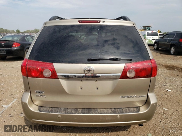 2006 Toyota Sienna XLE with VIN 5TDZA22CX6S531655, listed as a Copart auction lot 74183464 with 208,253 mi miles and Salvage Title. Bid and sale history available at carsss.com. Image 6.