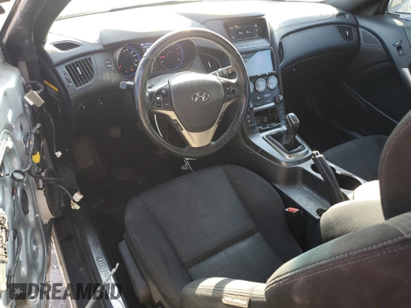 2016 Hyundai Genesis Coupe 3.8L Base with VIN KMHHT6KJ7GU134070, listed as a Copart auction lot 48253225 with 80,276 mi miles and Salvage Title. Bid and sale history available at carsss.com. Image 8.
