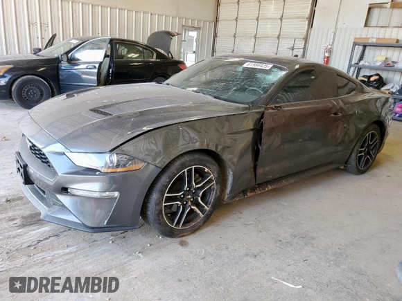 2020 Ford Mustang EcoBoost with VIN 1FA6P8TH2L5178933, listed as a Copart auction lot 61566425 with 65,250 mi miles and Salvage title. Bid and sale history available at DreamBid. Image 1.