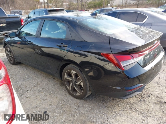 2023 Hyundai Elantra SEL with VIN KMHLS4AG7PU408729, listed as a IAAI auction lot 41735295 with 42,789 mi miles and . Bid and sale history available at DreamBid. Image 3.
