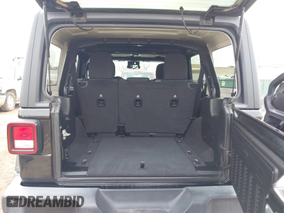 2021 Jeep Wrangler Unlimited Willys with VIN 1C4HJXDN8MW595665, listed as a IAAI auction lot 41507555 with 24,505 mi miles and . Bid and sale history available at DreamBid. Image 16.