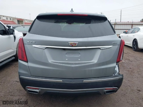 2025 Cadillac XT5 FWD Premium Luxury with VIN 1GYKNCRS6SZ119180, listed as a IAAI auction lot 41436645 with 3,407 mi miles. Bid and sale history available at carsss.com. Image 16.