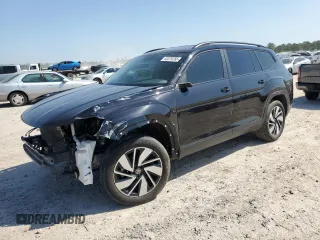 2024 Volkswagen Atlas SE z VIN 1V2WR2CA5RC548831, wystawiony jako Copart lot #52379755 z przebiegiem 26 929 mil mil oraz Szkoda całkowita • Salvage title. Historia ofert i sprzedaży dostępna na DreamBid. Obrazek 1.