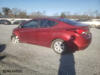 2016 Hyundai Elantra SE with VIN 5NPDH4AE0GH782115, listed as a Copart auction lot 50131375 with 138,978 mi miles and Salvage Title. Bid and sale history available at carsss.com. Image 2.