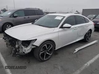 2020 Honda Accord Sport with VIN 1HGCV2F32LA027650, listed as a IAAI auction lot 42723709 with 48,289 mi miles and . Bid and sale history available at DreamBid. Image 2.