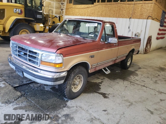 1994 Ford F-150 with VIN 1FTEF14N5RLB51038, listed as a Copart auction lot 41920565 with 0 mi miles and Clean Title. Bid and sale history available at carsss.com. Image 1.