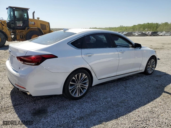 2016 Hyundai Genesis 3.8L with VIN KMHGN4JE4GU136132, listed as a Copart auction lot 52557205 with 150,184 mi miles and Clean Title. Bid and sale history available at carsss.com. Image 3.