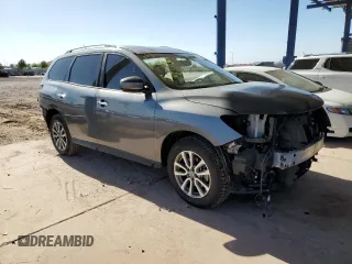 2016 Nissan Pathfinder Platinum with VIN 5N1AR2MN0GC629225, listed as a Copart auction lot 80952774 with 144,255 mi miles and Salvage Title. Bid and sale history available at carsss.com. Image 4.
