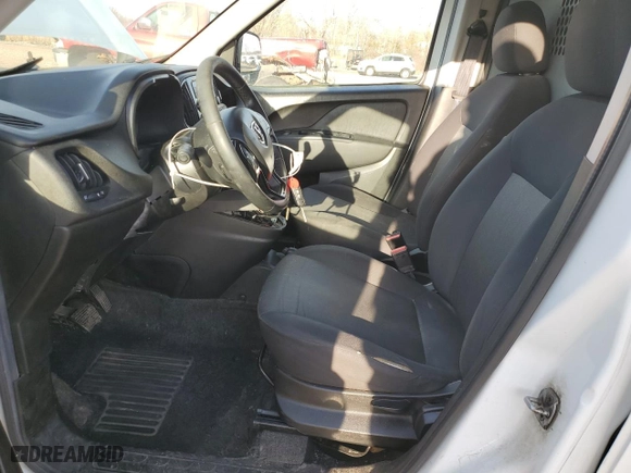 2015 Ram ProMaster City Cargo Van Tradesman SLT with VIN ZFBERFBTXF6A46758, listed as a Copart auction lot 49584265 with 258,060 mi miles and Salvage Title. Bid and sale history available at carsss.com. Image 7.