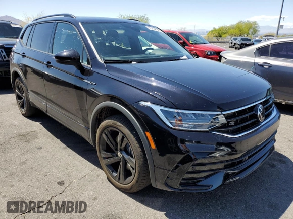 2024 Volkswagen Tiguan SE R-Line Black с VIN 3VV8B7AX6RM170005, выставлен на аукционе Copart как лот 55438145 с пробегом 14 149 миль миль и Списание • Salvage title. История ставок и продаж доступна на DreamBid. Изображение 4.