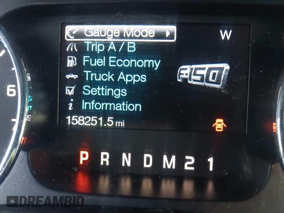 2013 Ford F-150 XL with VIN 1FTFW1CT3DKF03584, listed as a IAAI auction lot 42309670 with 158,251 mi miles and . Bid and sale history available at DreamBid. Image 15.