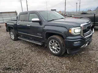 2018 GMC Sierra 1500 Denali with VIN 3GTU2PEC6JG231540, listed as a Copart auction lot 87254784 with 119,820 mi miles and Salvage Title. Bid and sale history available at carsss.com. Image 4.