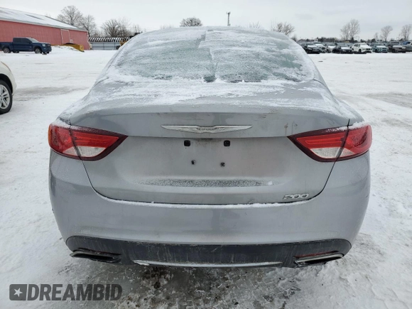 2015 Chrysler 200 Limited with VIN 1C3CCCAG6FN506420, listed as a Copart auction lot 44600225 with 336,037 mi miles and Clean Title. Bid and sale history available at carsss.com. Image 6.