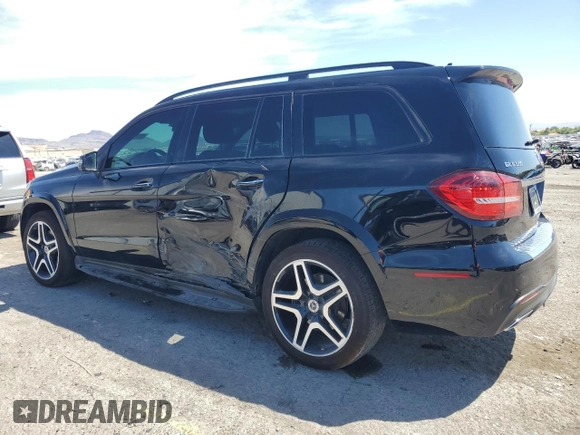 2018 Mercedes-Benz GLS with VIN 4JGDF7DE4JB068723, listed as a Copart auction lot 51189325 with 36,320 mi miles and Salvage Title. Bid and sale history available at carsss.com. Image 2.
