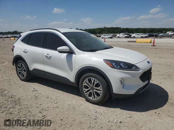 2021 Ford Escape SEL with VIN 1FMCU9H65MUA52314, listed as a Copart auction lot 56951735 with 71,918 mi miles and Salvage title. Bid and sale history available at DreamBid. Image 4.