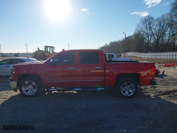 2014 Chevrolet Silverado 1500 LTZ with VIN 3GCUKSEC5EG171579, listed as a IAAI auction lot 41400865 with 105,738 mi miles. Bid and sale history available at carsss.com. Image 14.