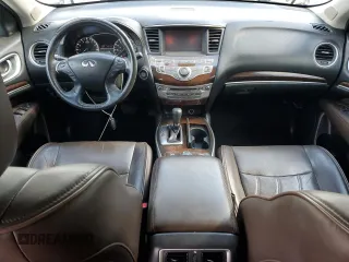 2013 Infiniti JX35 with VIN 5N1AL0MM6DC352606, listed as a Copart auction lot 50633205 with 123,798 mi miles and Salvage Title. Bid and sale history available at DreamBid. Image 8.