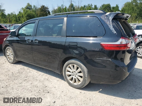 2015 Toyota Sienna Ltd with VIN 5TDDK3DC3FS112704, listed as a Copart auction lot 67127644 with 137,782 mi miles and Non Repairable. Bid and sale history available at carsss.com. Image 2.